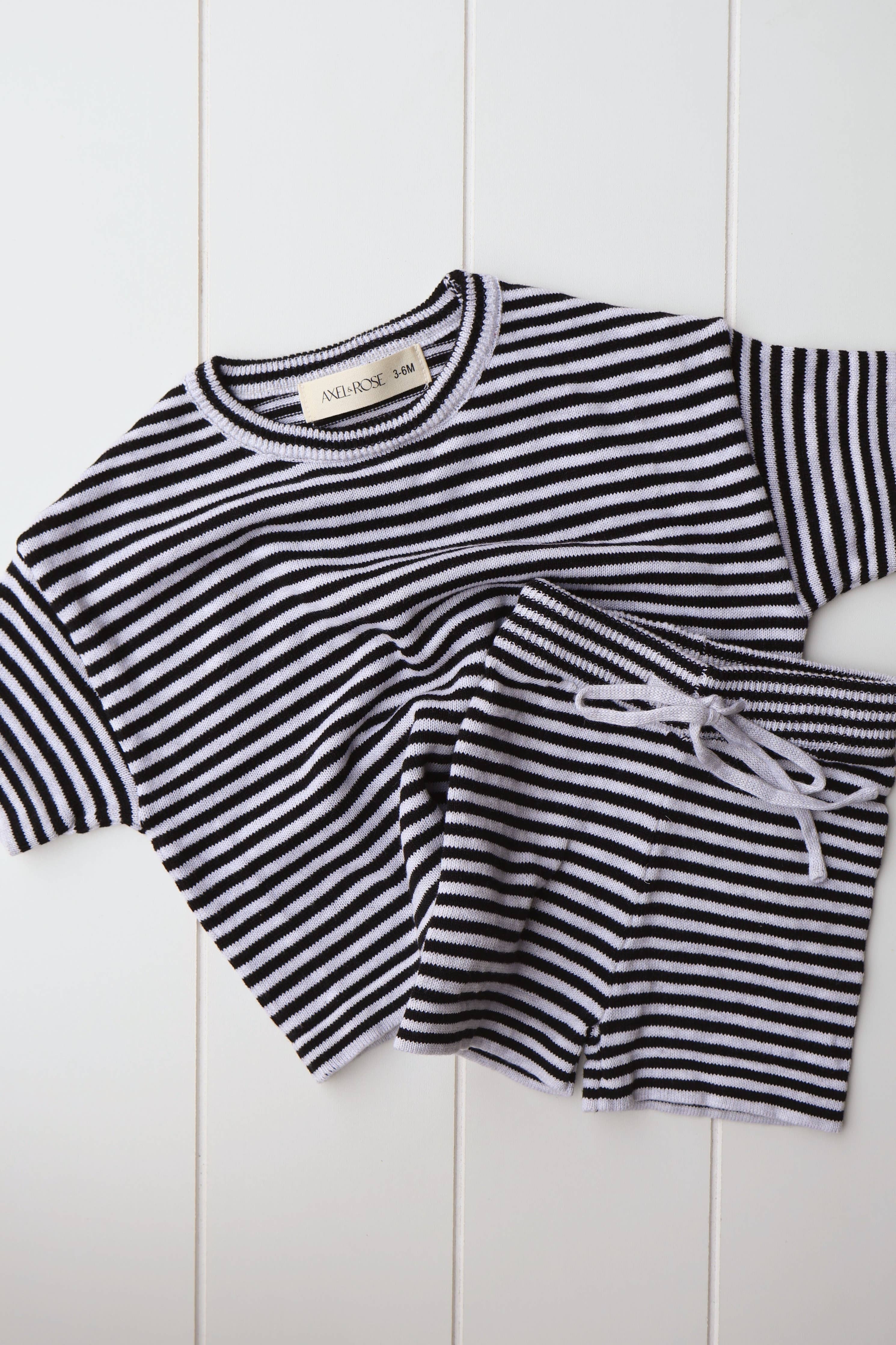 Spring Stripe Two Piece Set