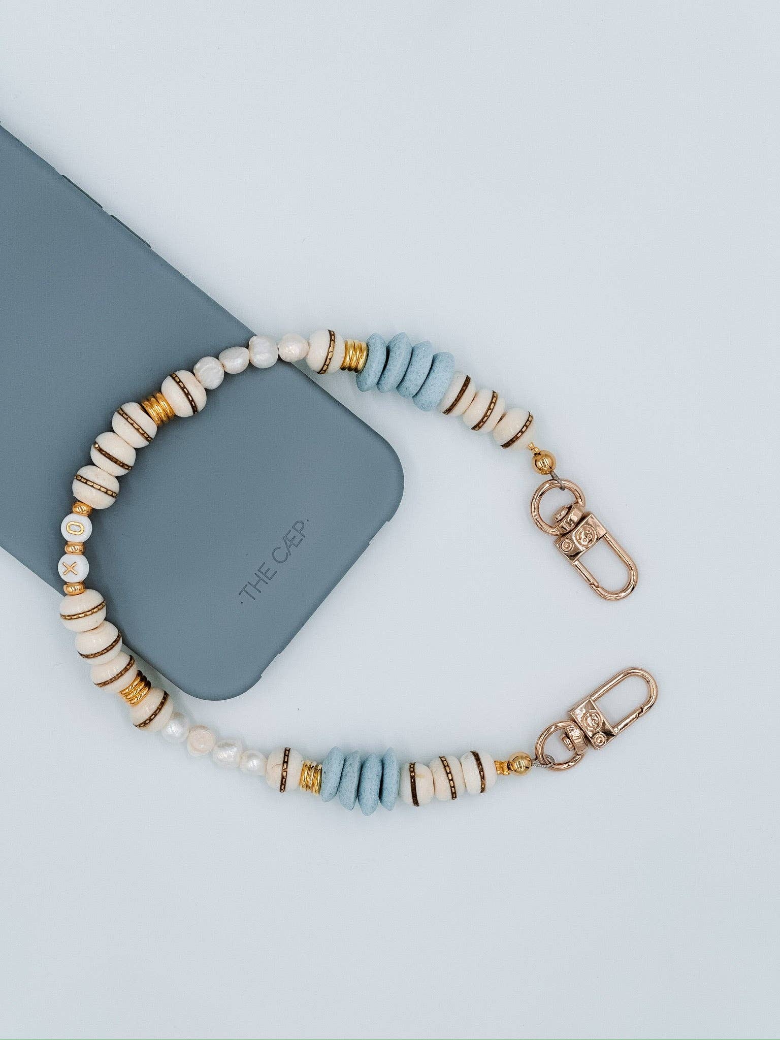 XO Blue - Phone Wristlet