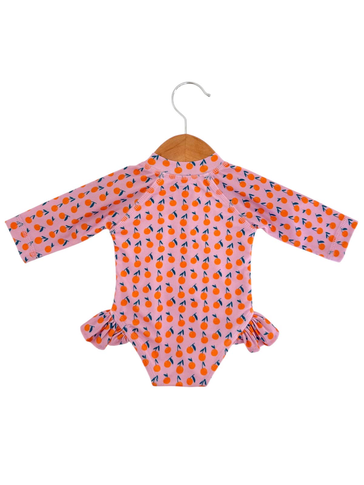 Skipper Rashguard Swimsuit, Oranges