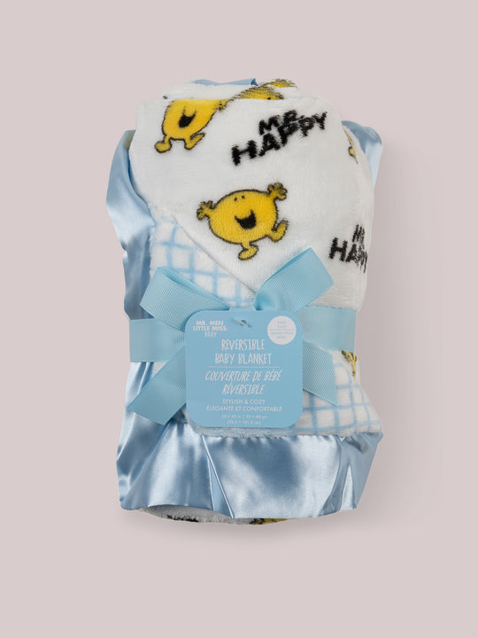 Ultra-Soft Thick Reversible Baby Blanket