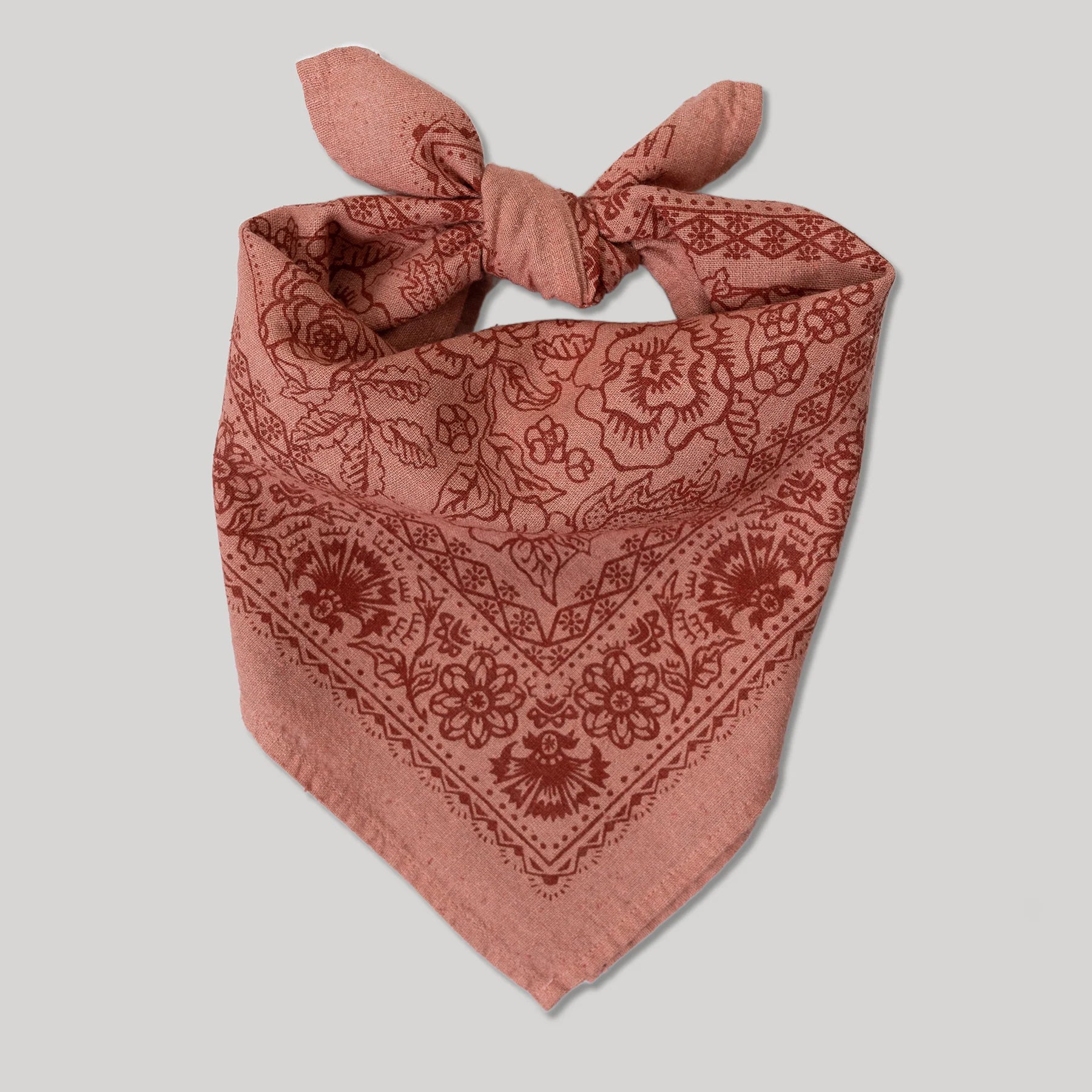 Natural Dye Silk Bandana