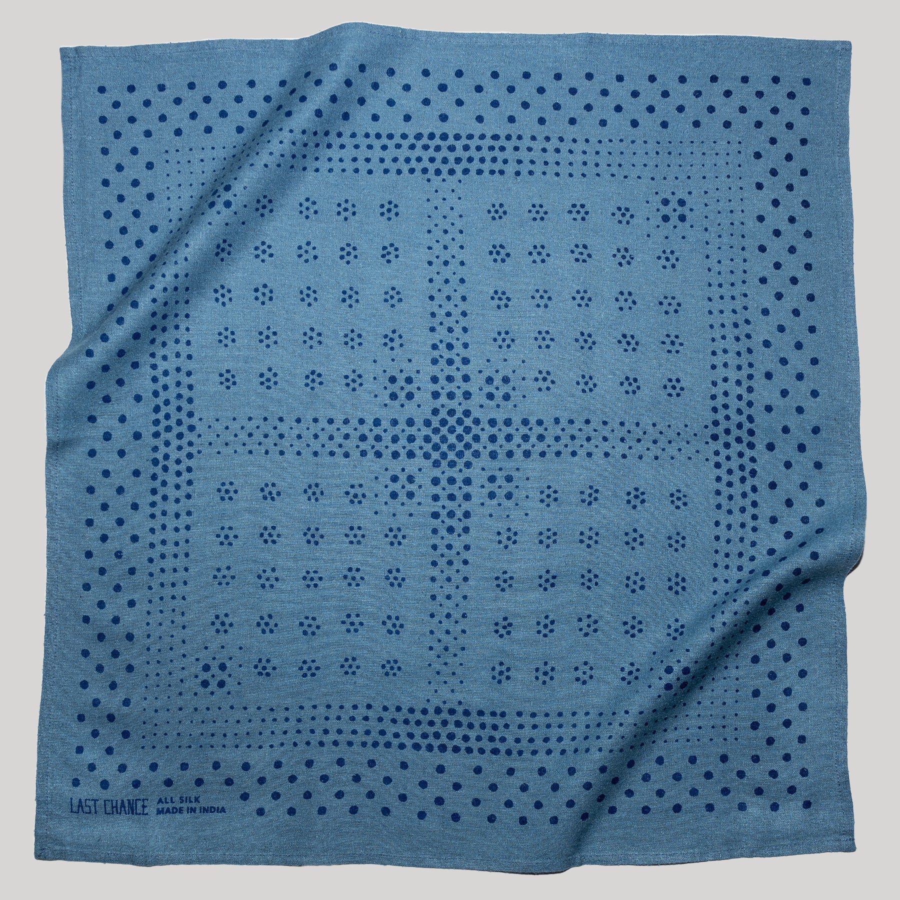 Natural Dye Silk Bandana