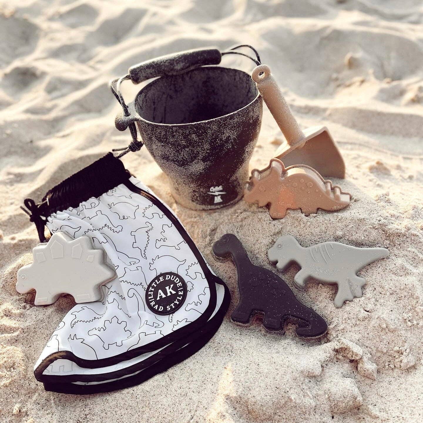 Dino Silicone Beach Set