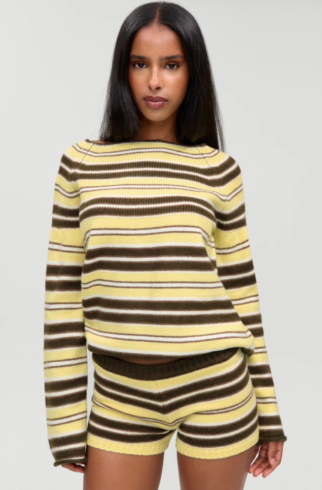 Graham Brushed Knit Mini Short