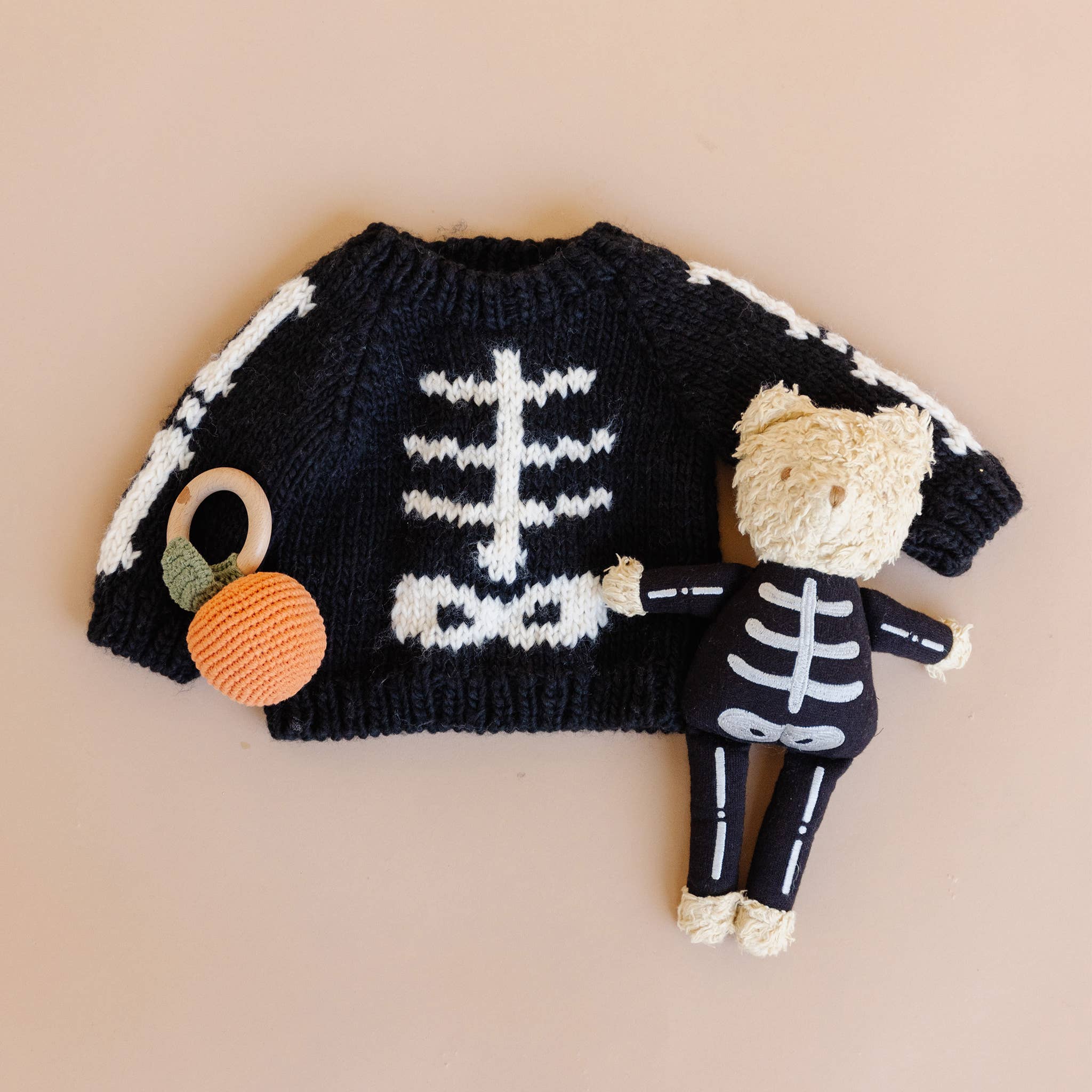 Skeleton Bear Plush Toy