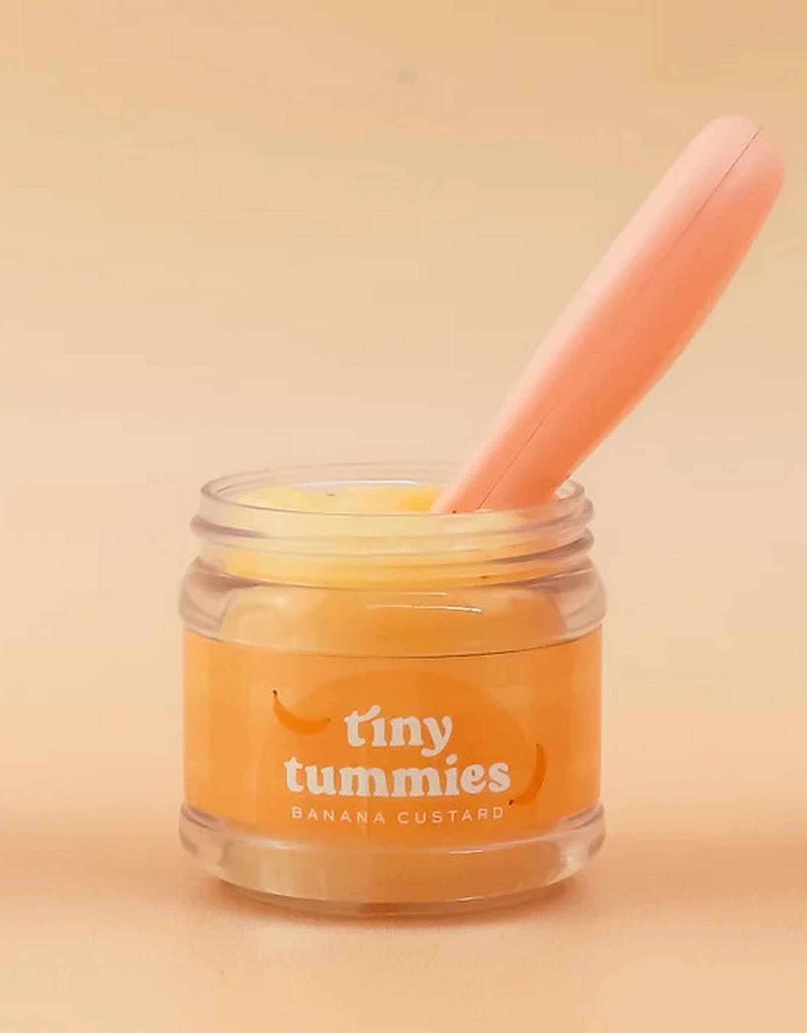 Banana Jelly food - Jar and spoon