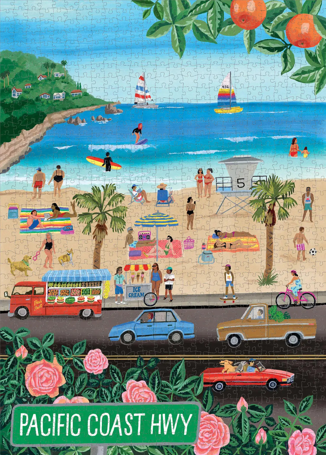 Pacific Coasting 1000pc Puzzle