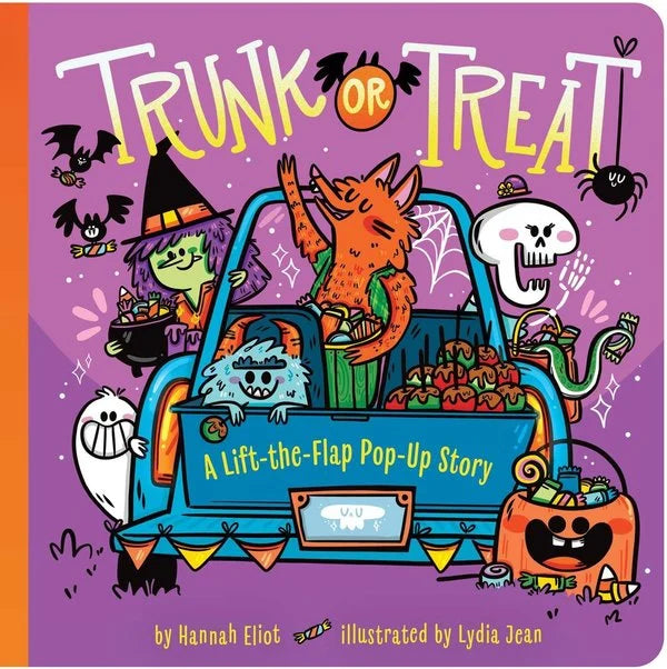 Trunk or Treat lift flap book