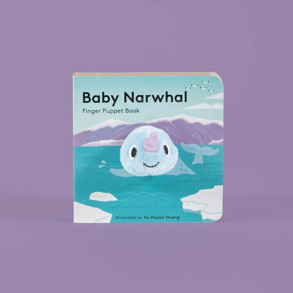 Baby Narwhal Finger Puppet Book