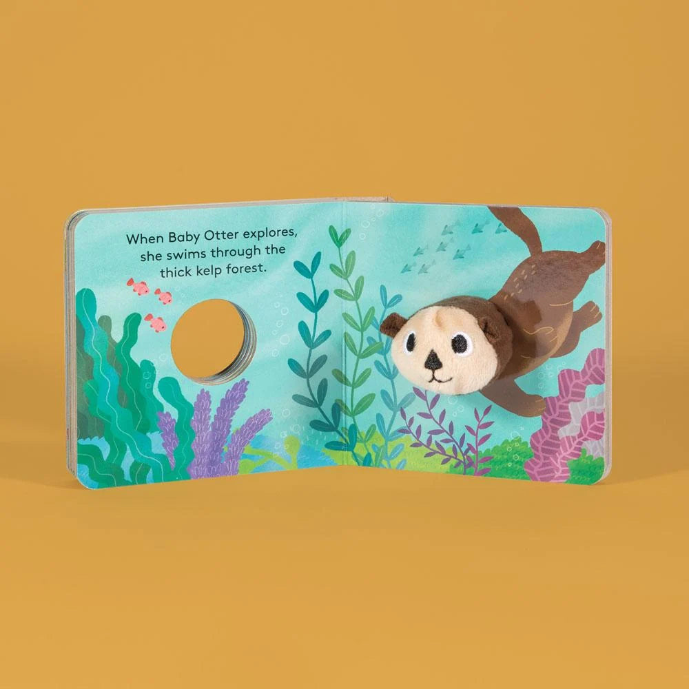 Baby Otter Finger Puppet Book