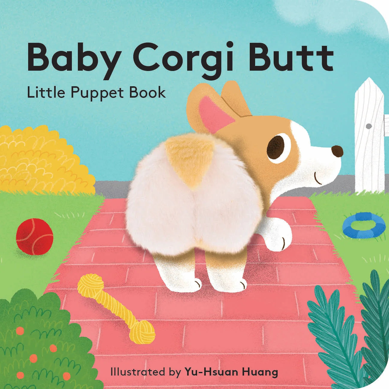 Baby Corgi Butt Finger Puppet Book
