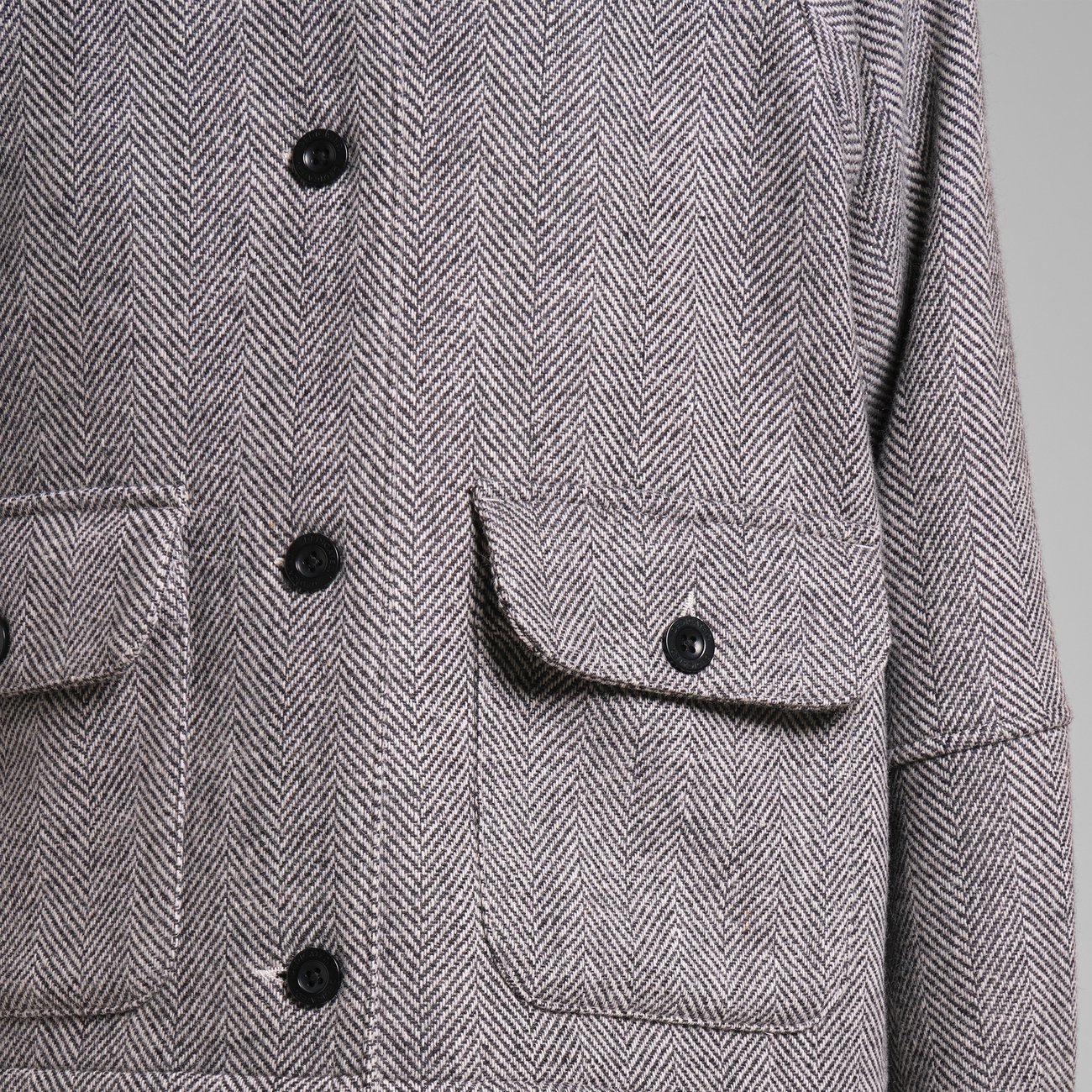 Nabeen Herringbone Wool Jacket