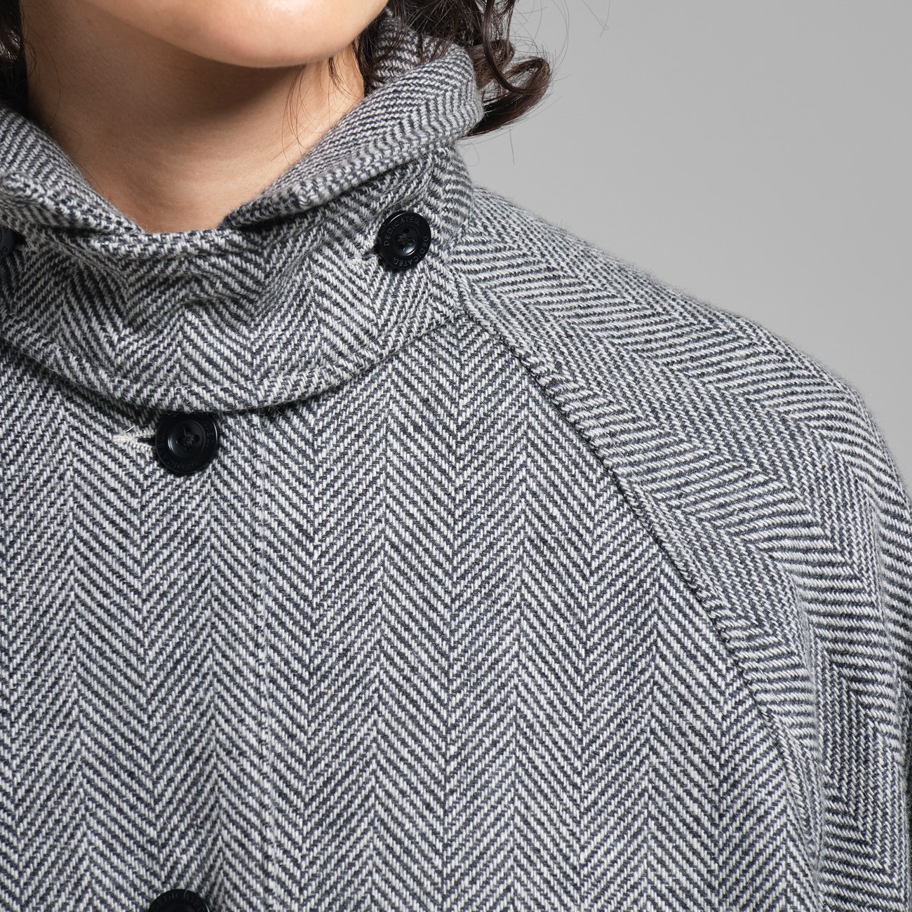Nabeen Herringbone Wool Jacket