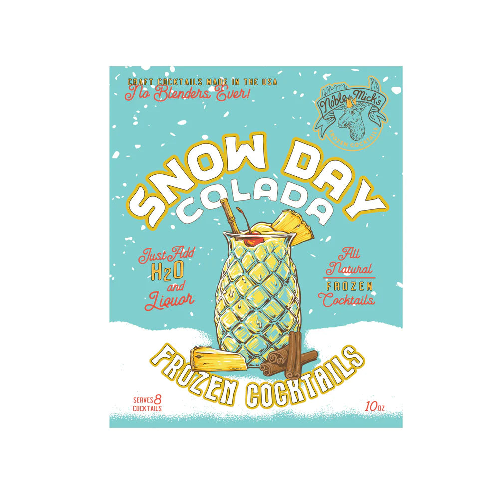 Snow Day Colada Frozen Cocktails