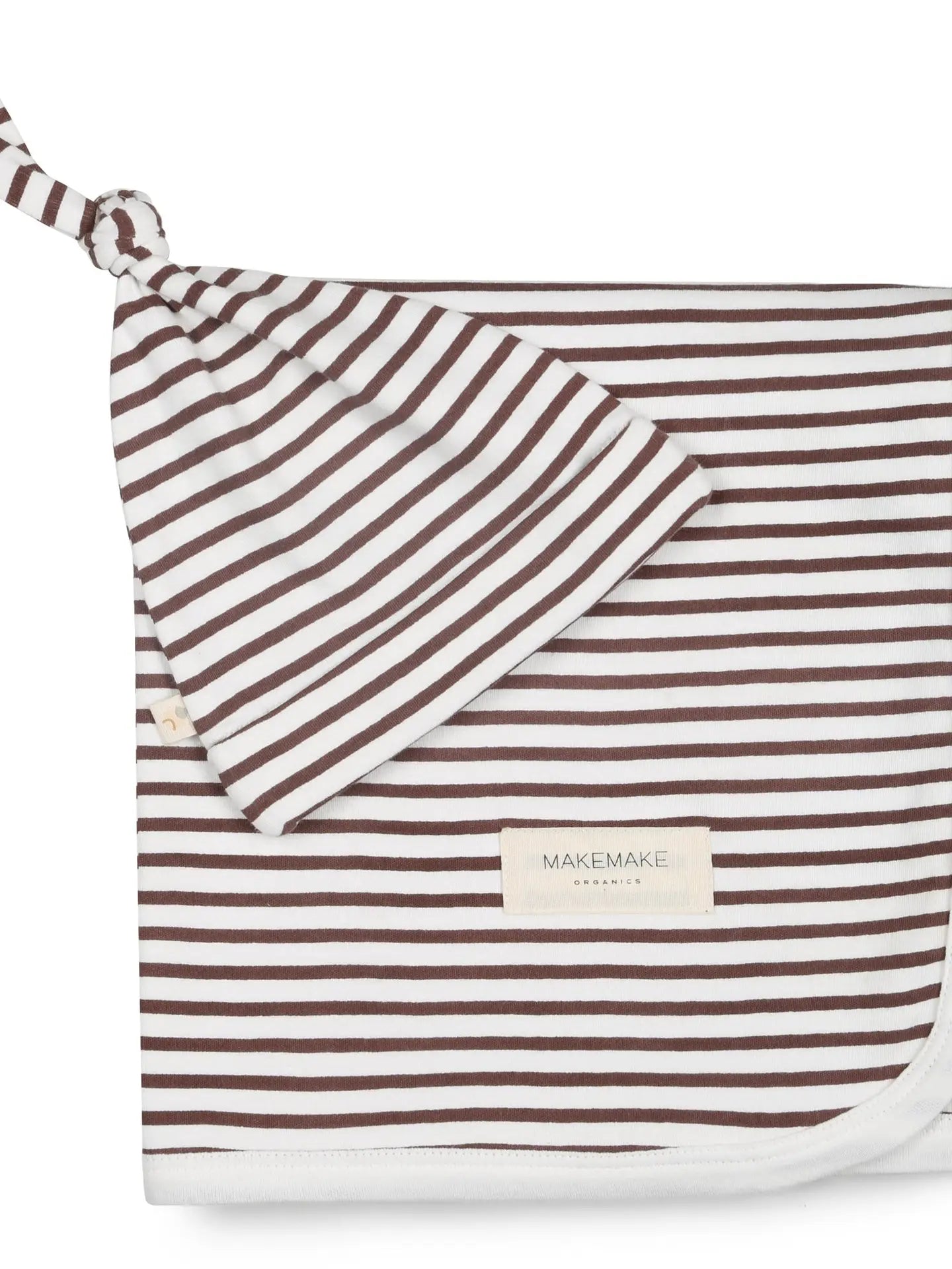 Organic Swaddle Blanket & Hat