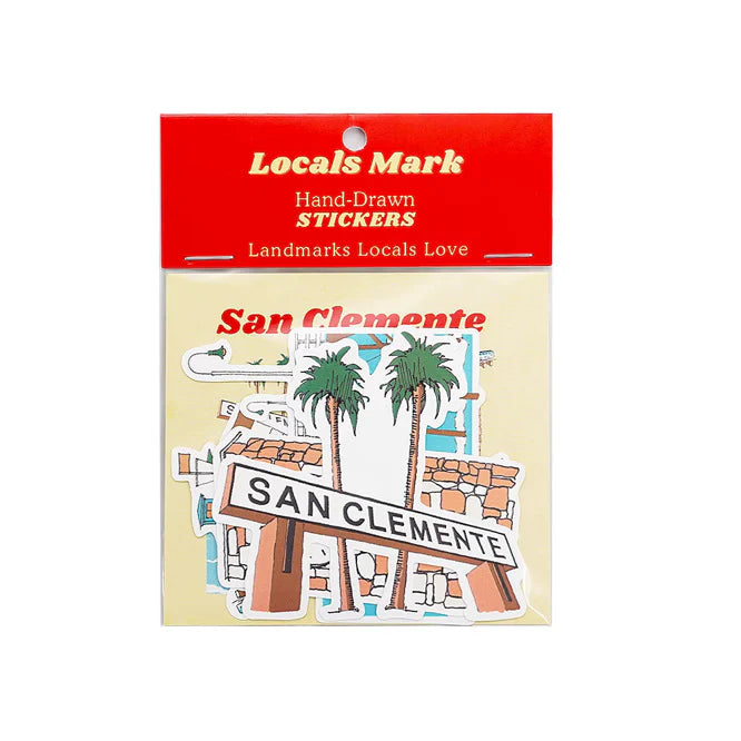 San Clemente Stickers