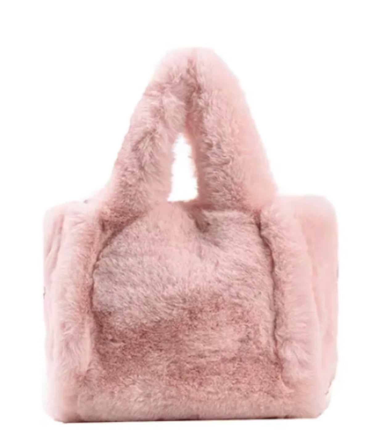 Small Fur Tote Purse