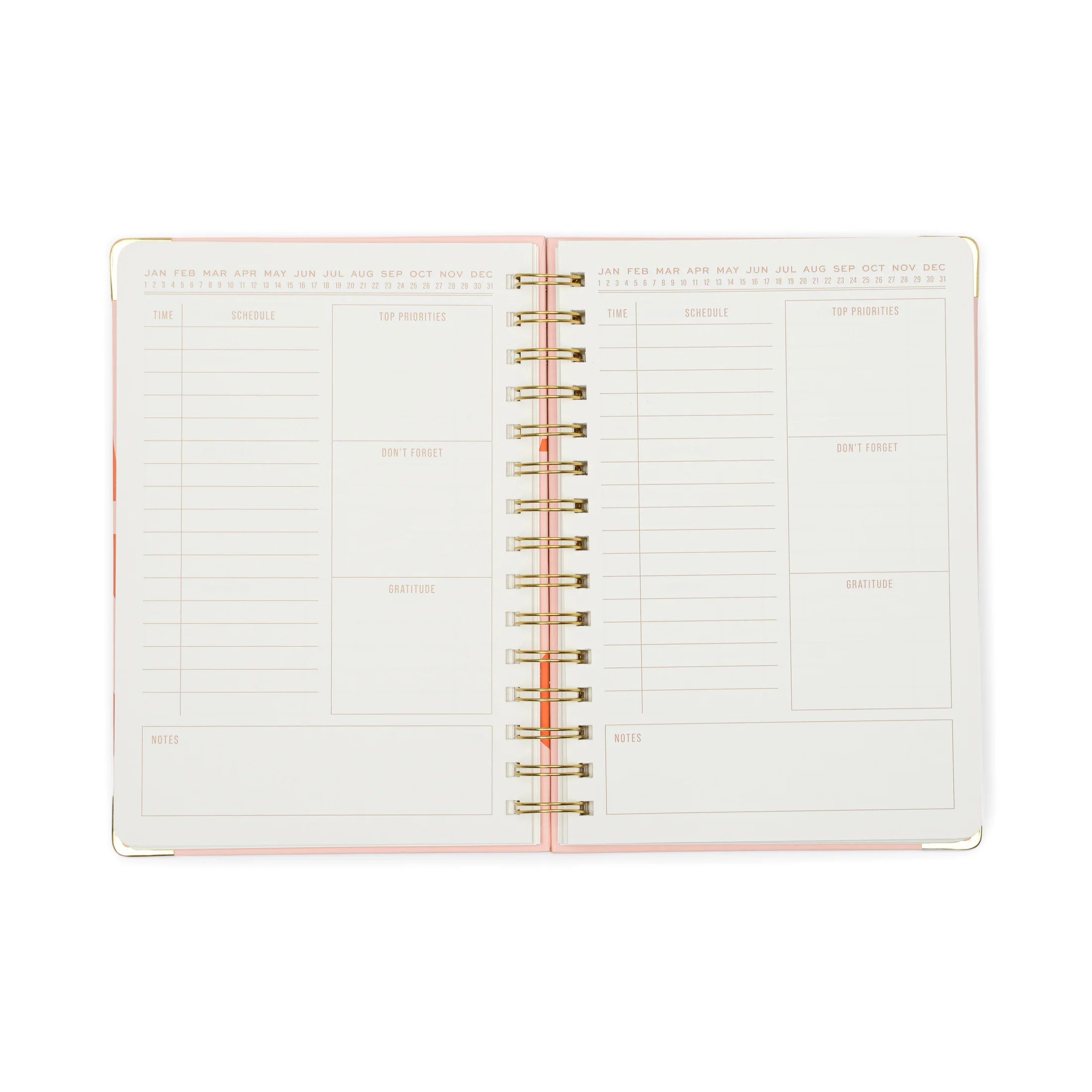 Undated 13 Mo. Planner