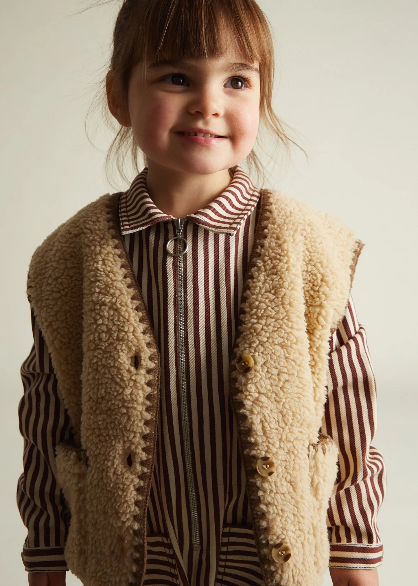 Amos Sand Folk Gilet
