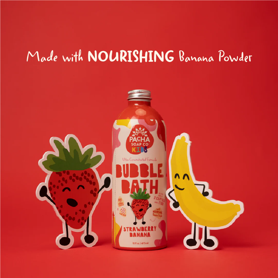 Strawberry Banana Bubble Bath
