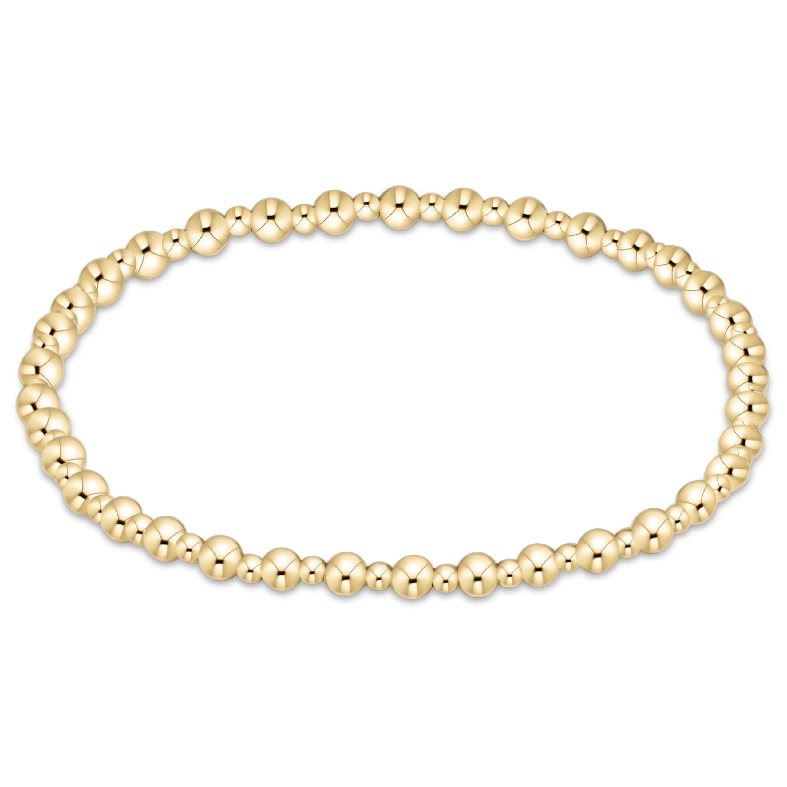 Grateful Gold 3mm Bracelet