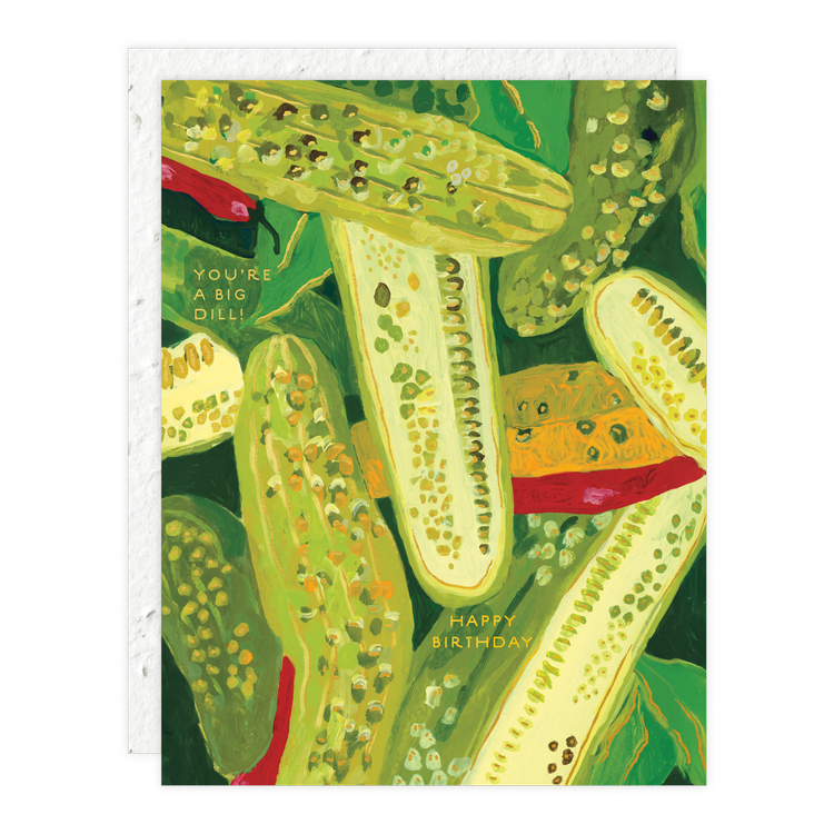 Pickles Mini Greeting Card