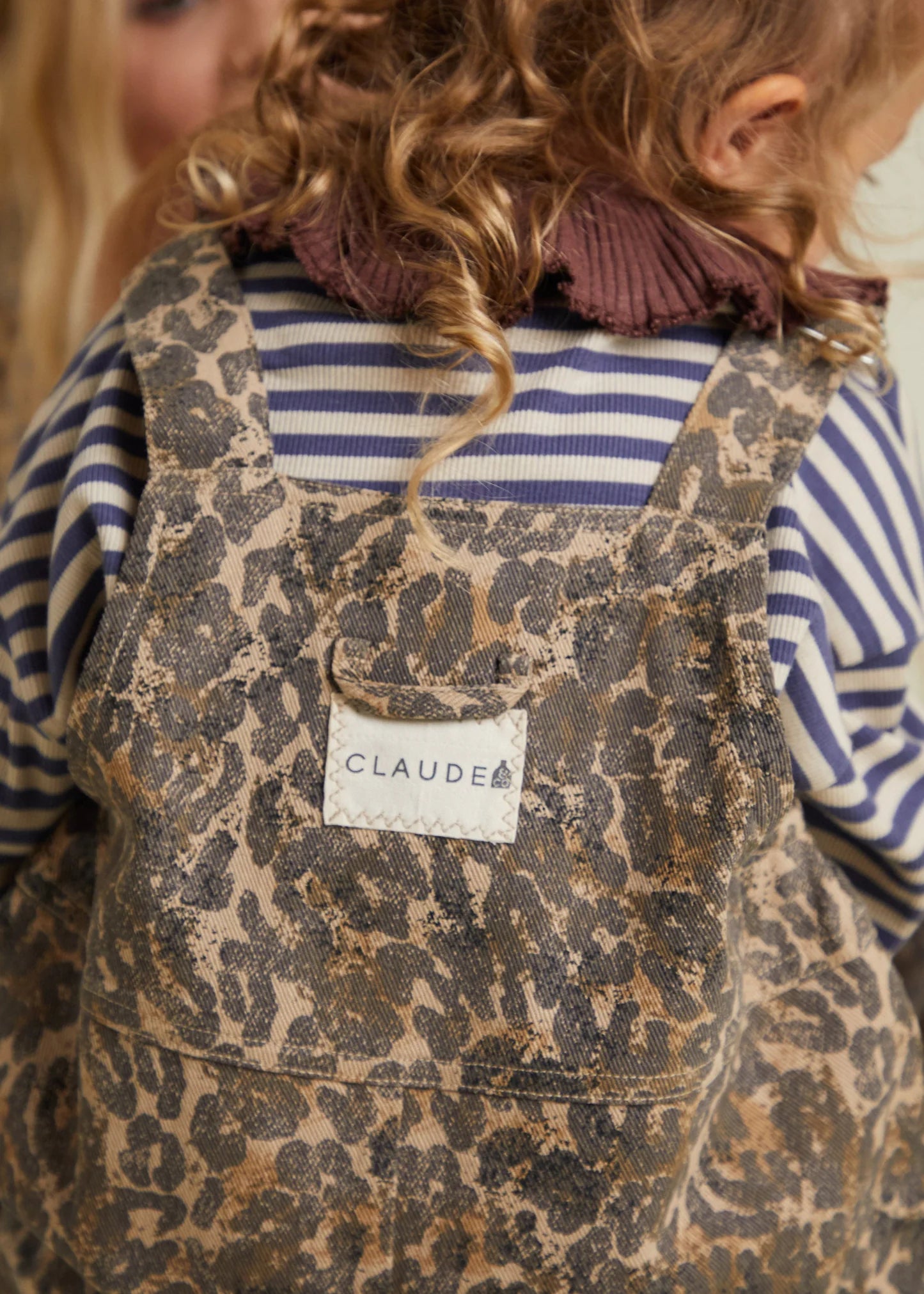 Blythe Leopard Dungaree