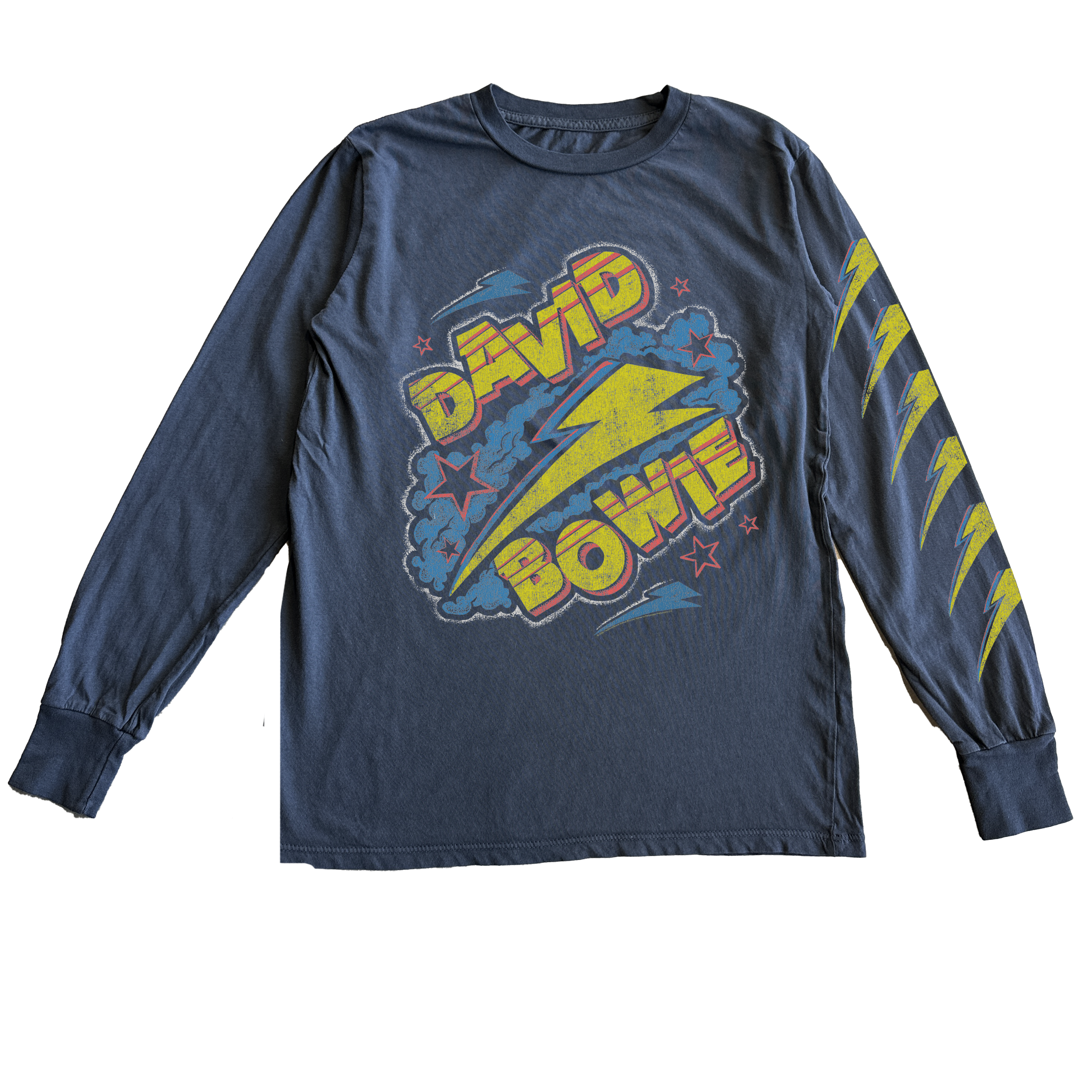 David Bowie - Bolts and Stars Long Sleeve