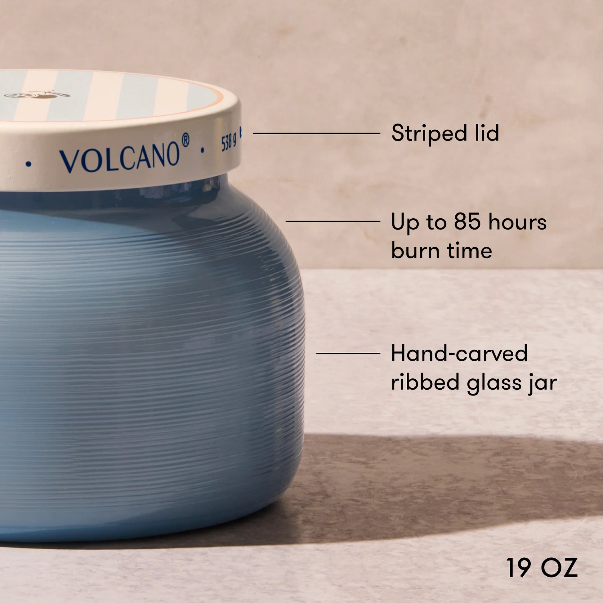 Volcano Cafe Capri Candle