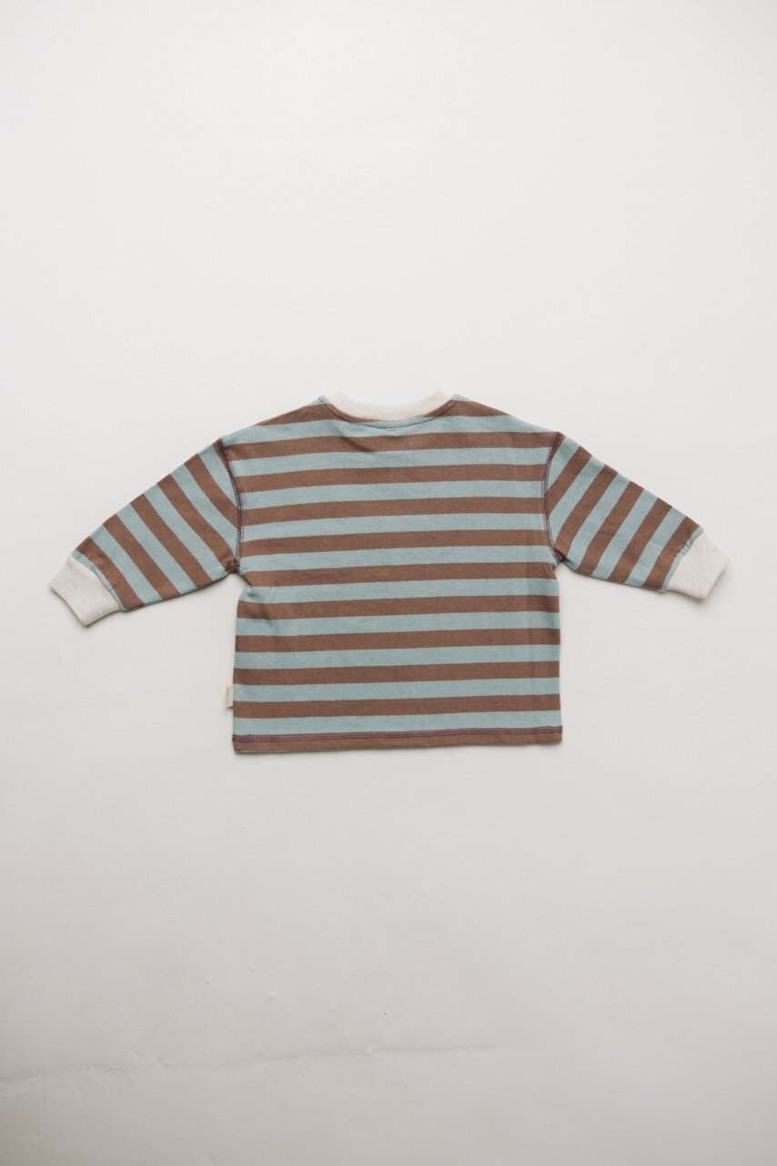 Rue Choc Stripe Long Sleeve Tee