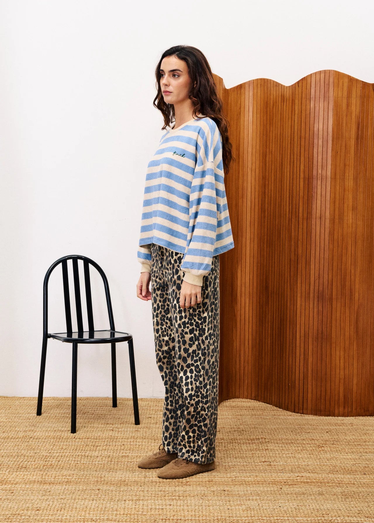 Iris Bleu Sweatshirt