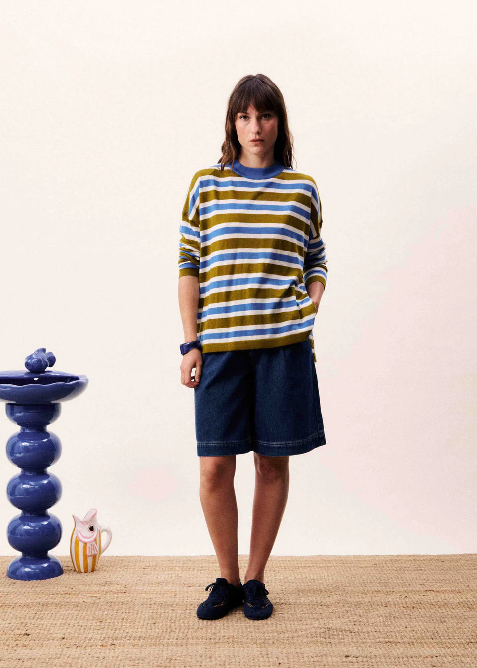 Sapphire Olive Sweater