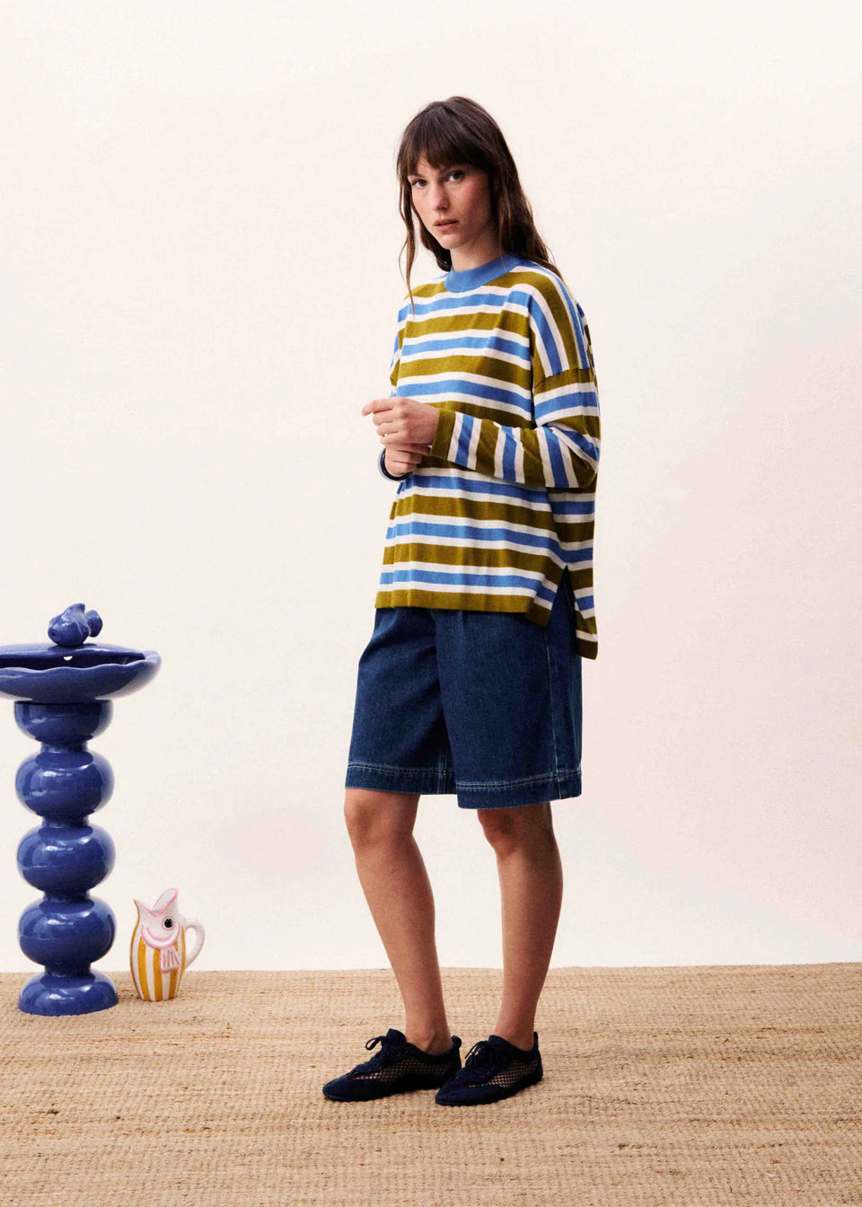 Sapphire Olive Sweater