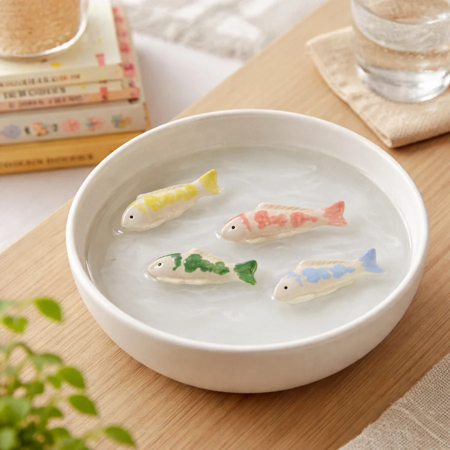 Stoneware Floating Fish