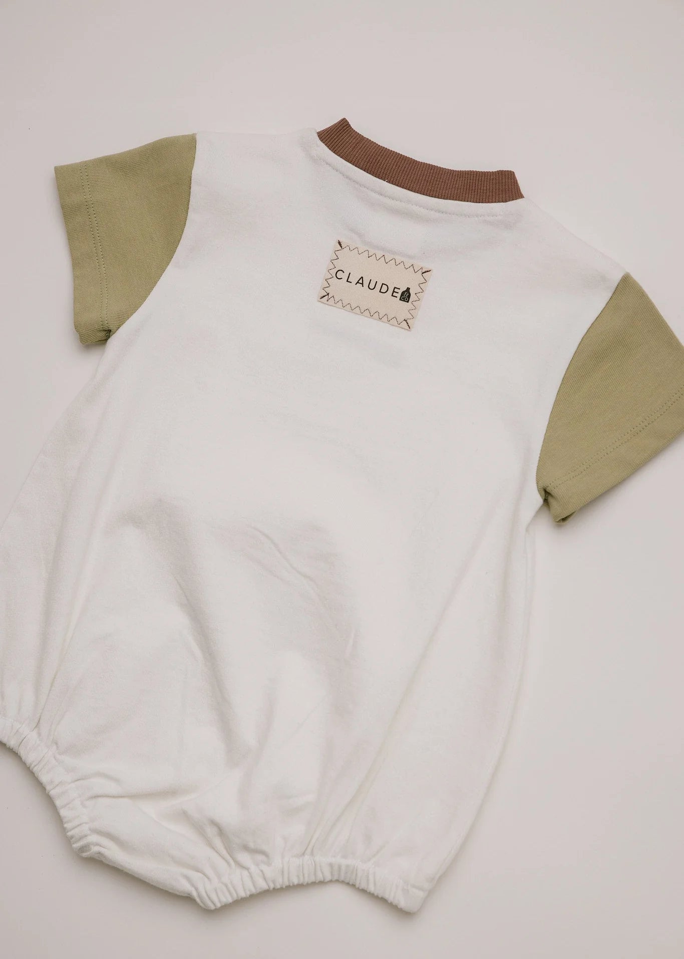 Devon Pistachio Baby Romper