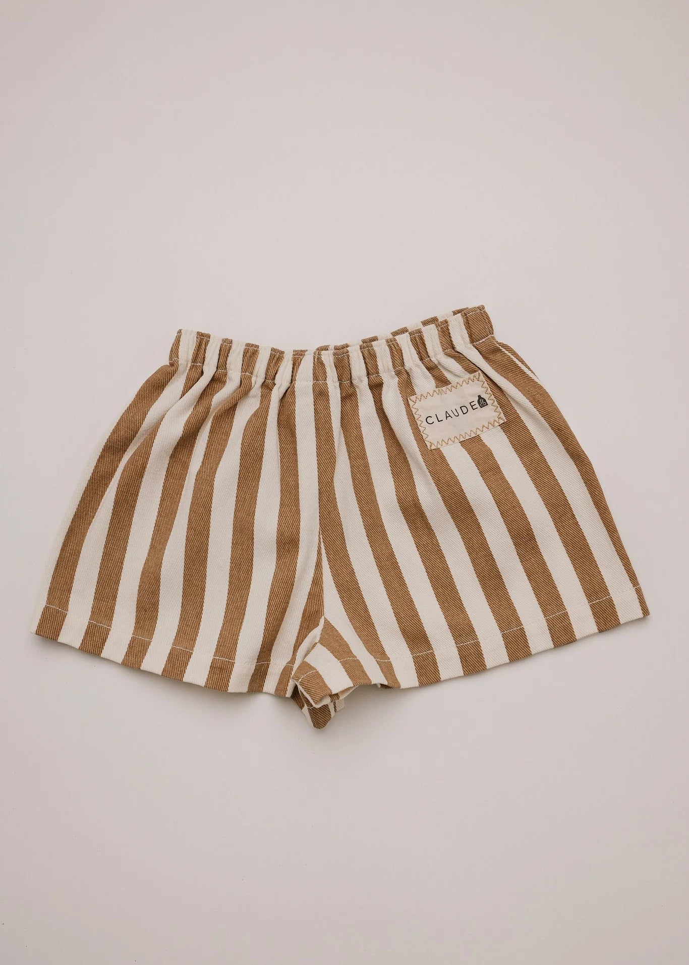 Harper Hazelnut Stripe Short