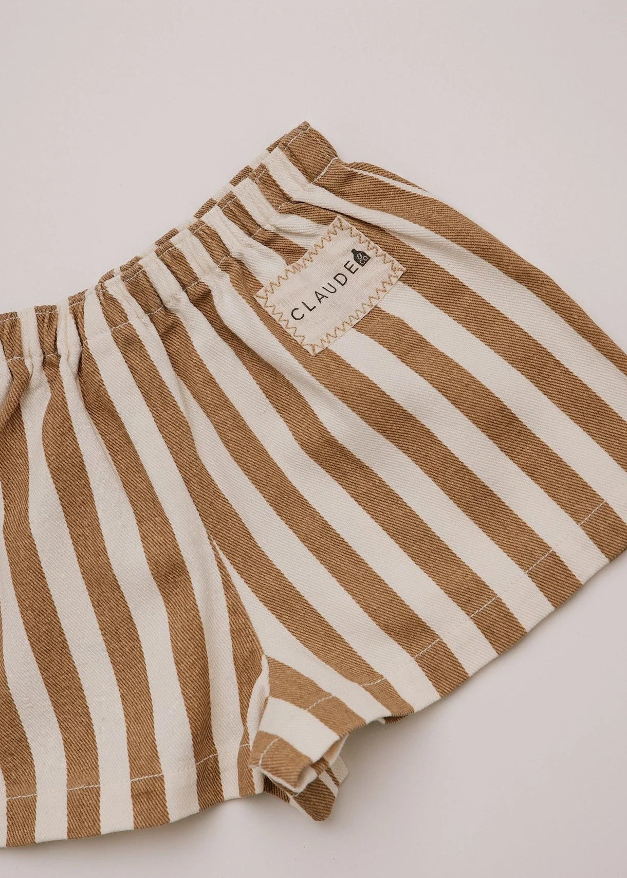 Harper Hazelnut Stripe Short