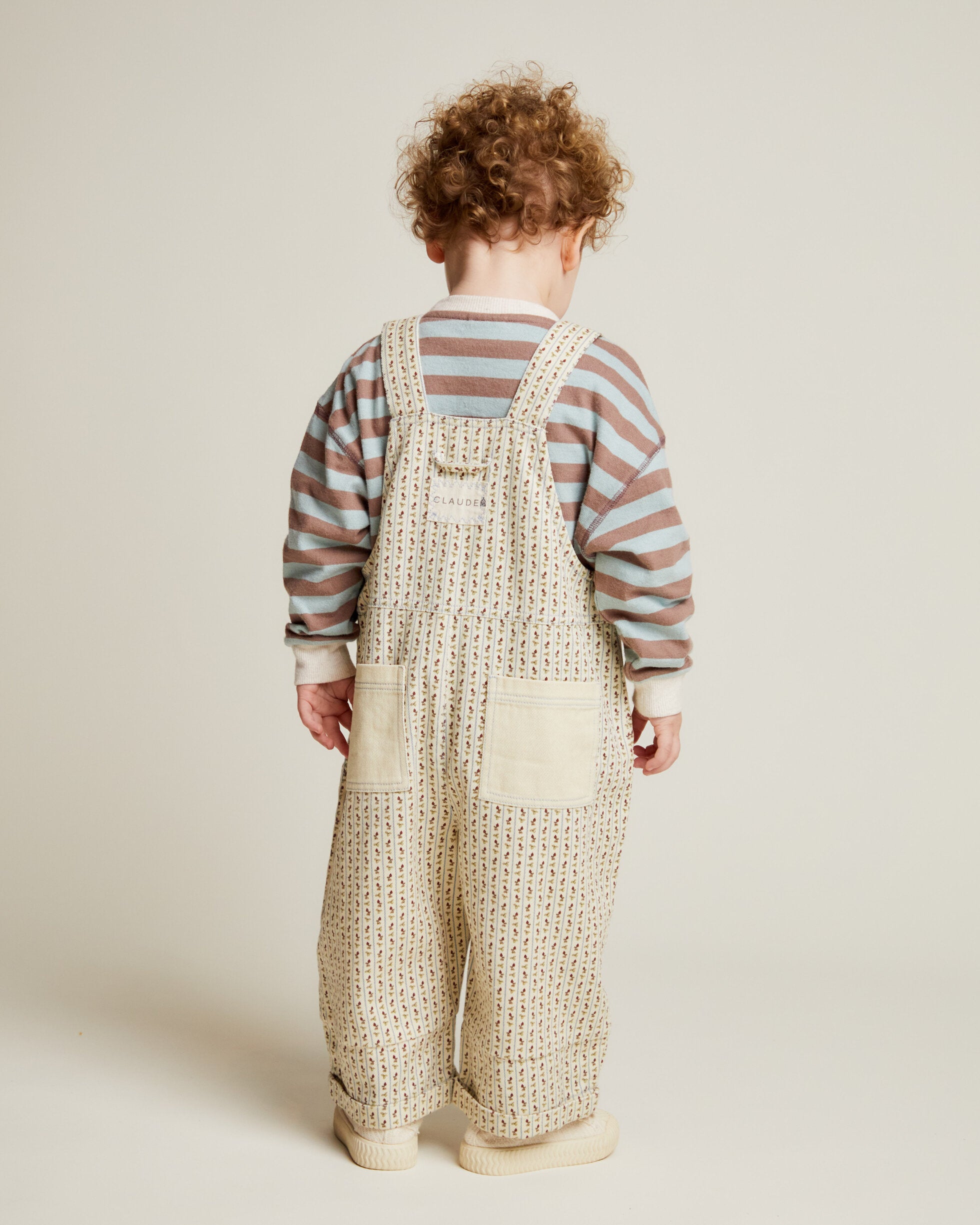 Blythe Radish Stripe Dungaree