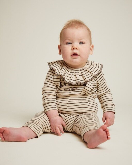 Coco Stripe Legging & Suspenders