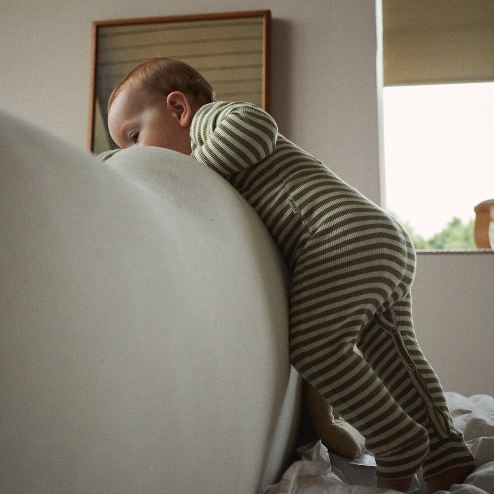 Milking It Stripe onesie