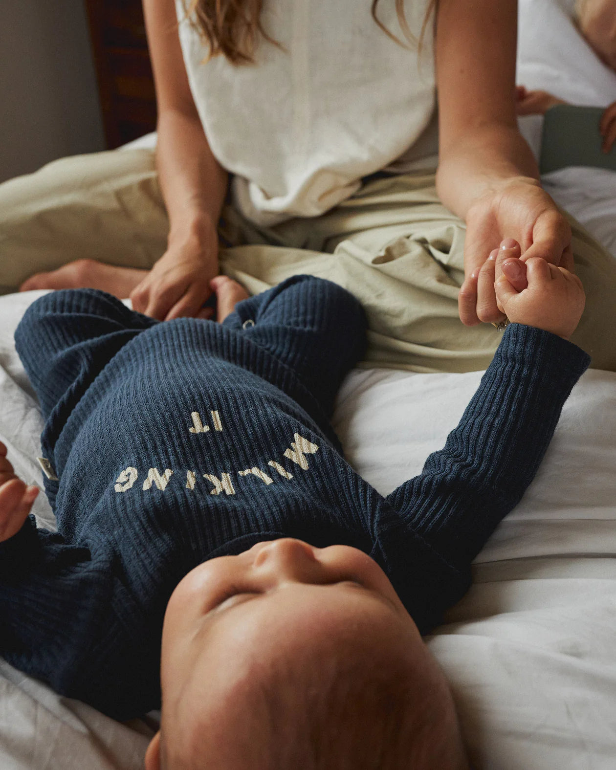 Milking It Navy Onesie