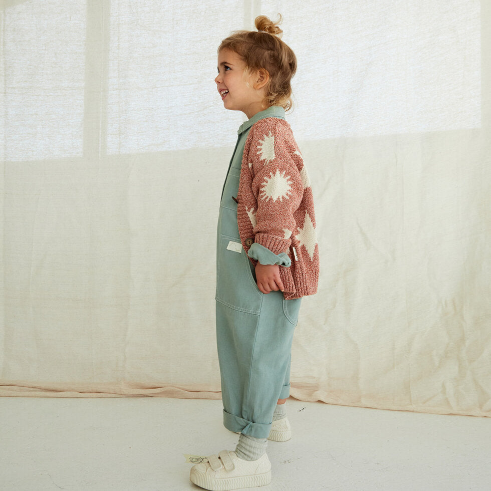 Milking It ® Western Overalls - Sea Green