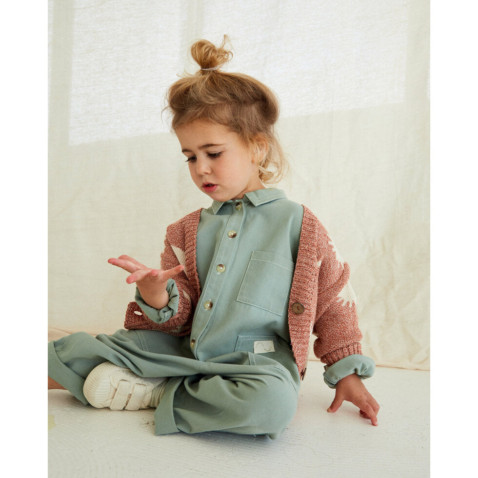 Milking It ® Western Overalls - Sea Green
