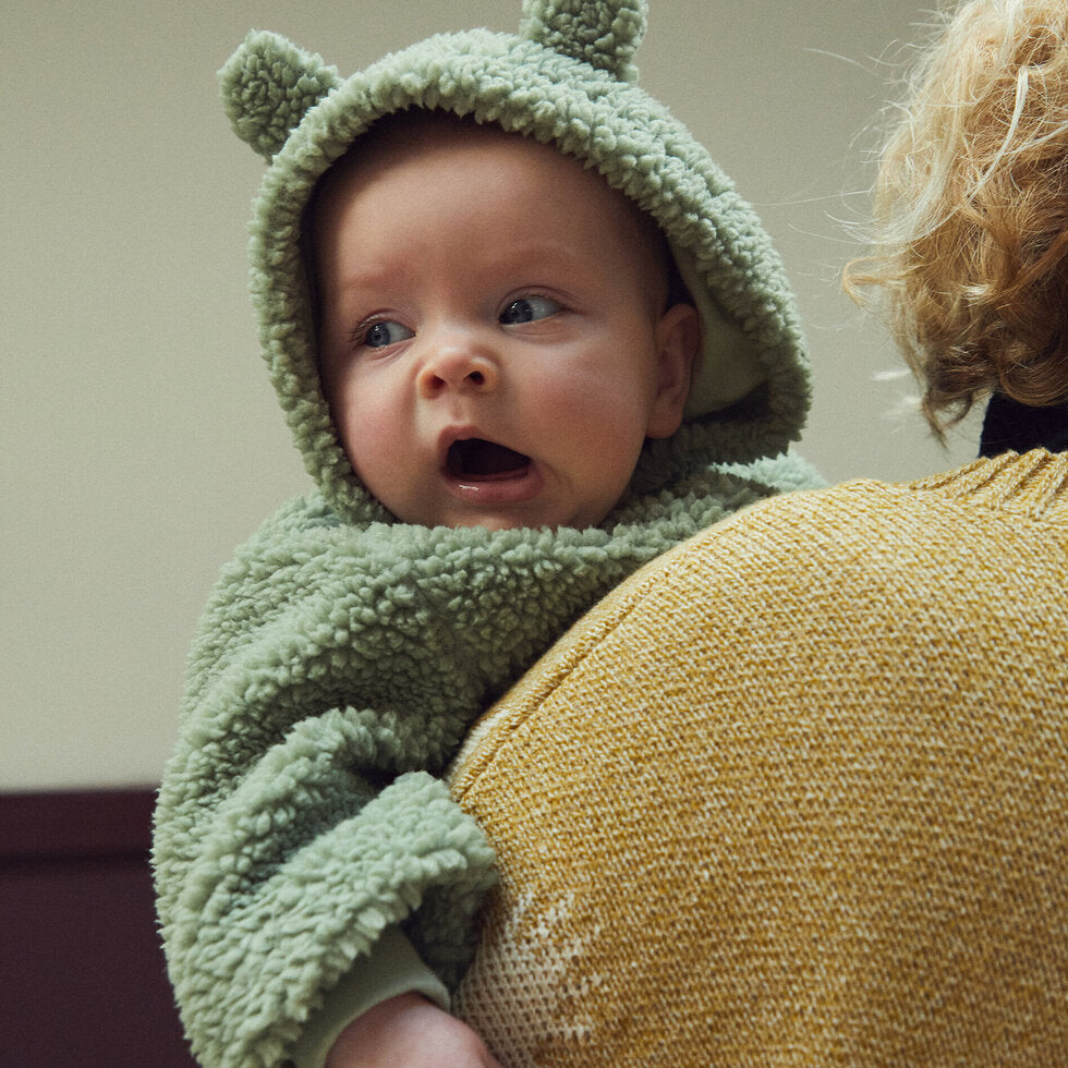 Borg Pram Suit Sage