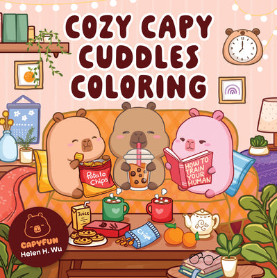 Cozy Capy Cuddles, Coloring Book