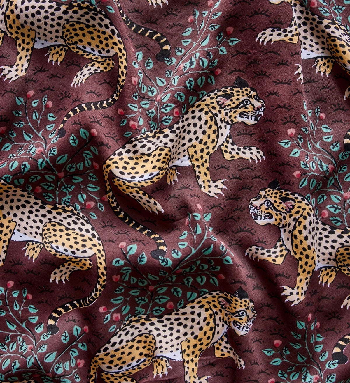 Eco Satin Soho Set in Bagheera Raisin