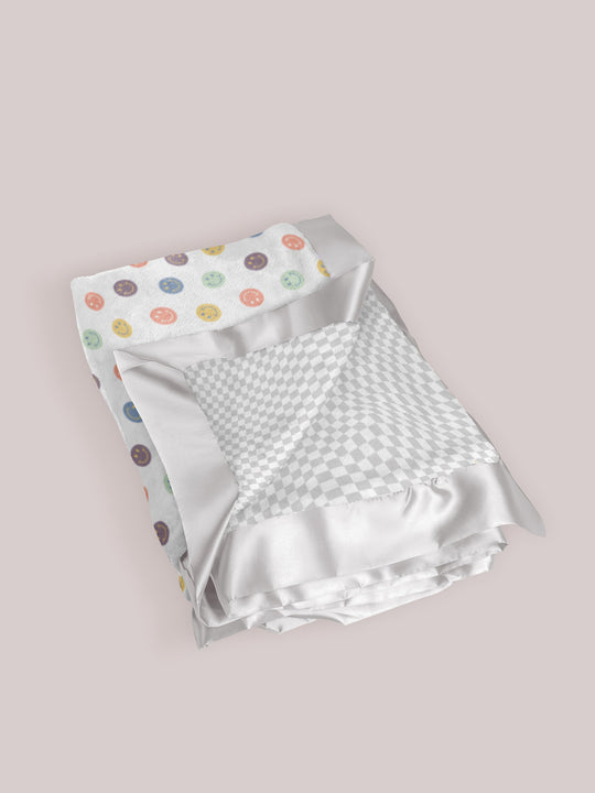 Ultra-Soft Thick Reversible Baby Blanket