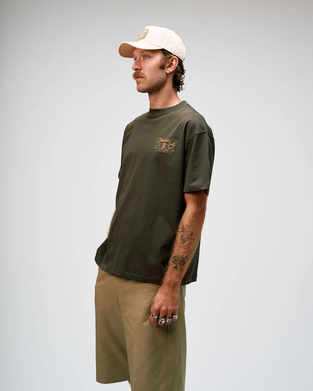 Open 24 Hours Tee - Faded Black