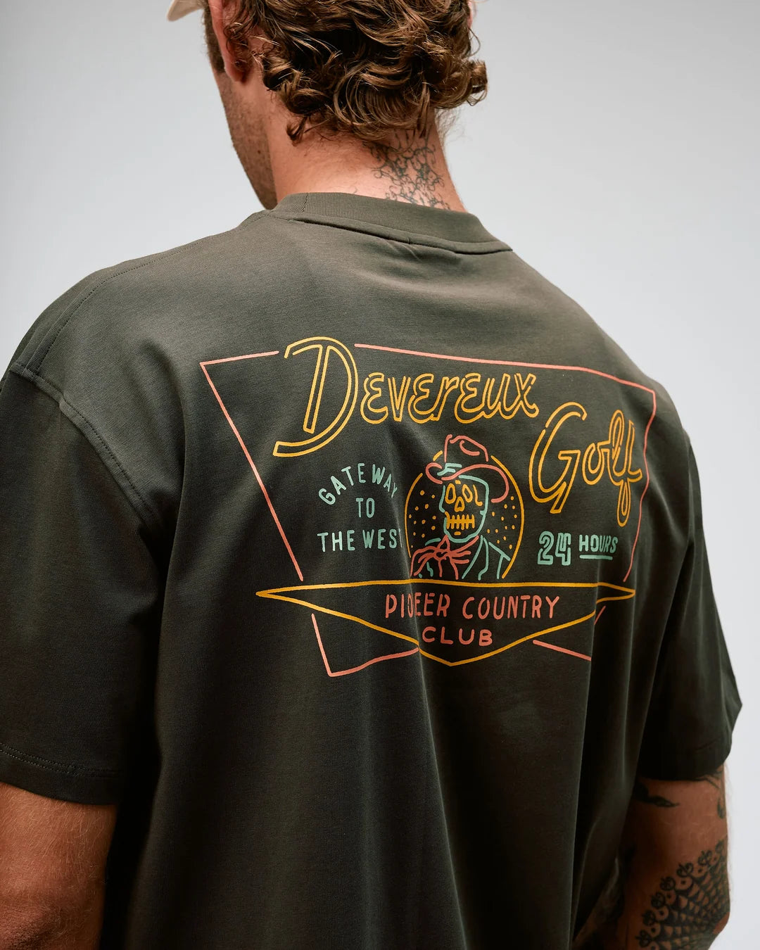 Open 24 Hours Tee - Faded Black