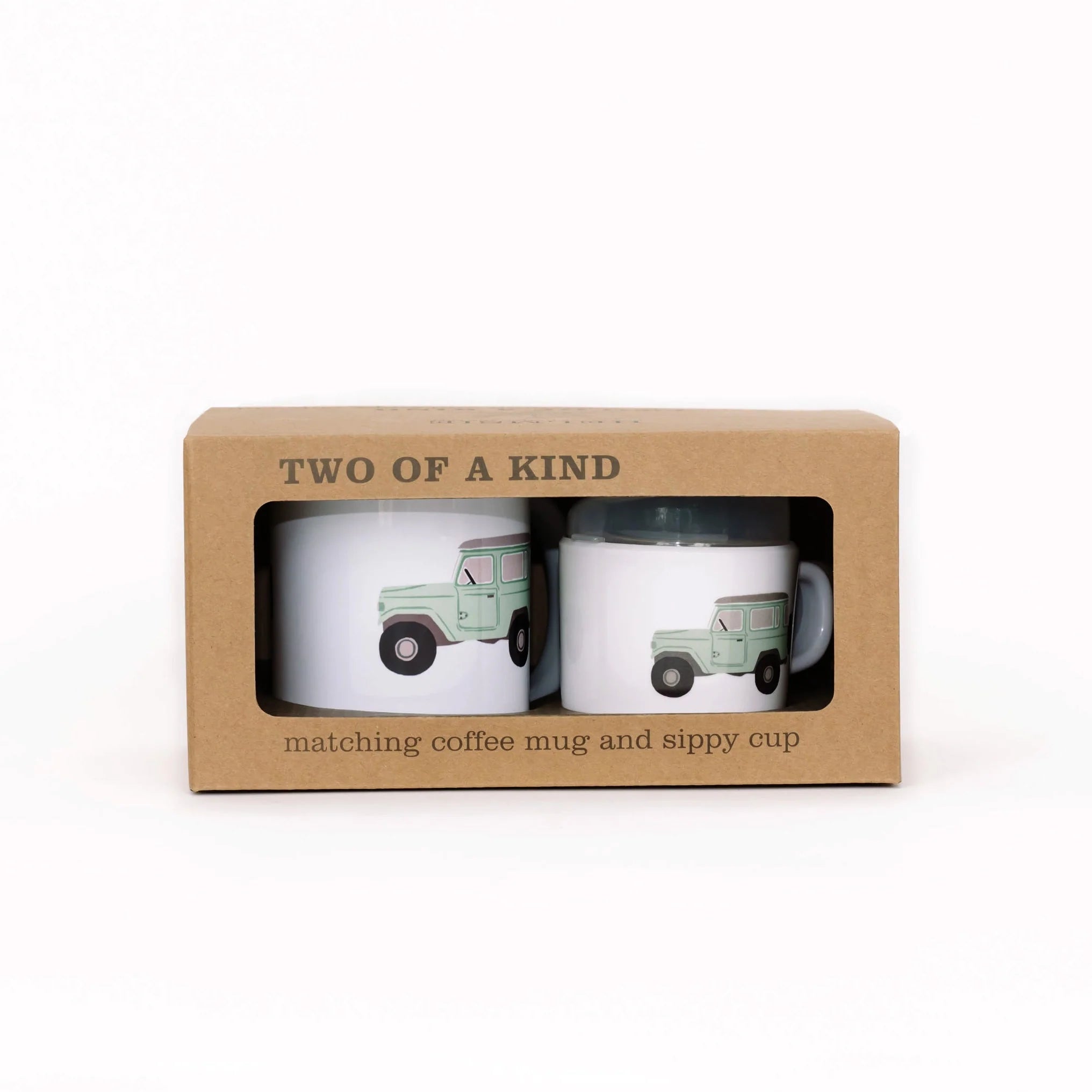 Vintage Truck Two of a Kind Cup Set